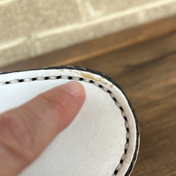 NWOT Paraboot x Dooney & Bourke Marine Loafers Red White Navy – Youth 4/5 - Picture 9 of 14